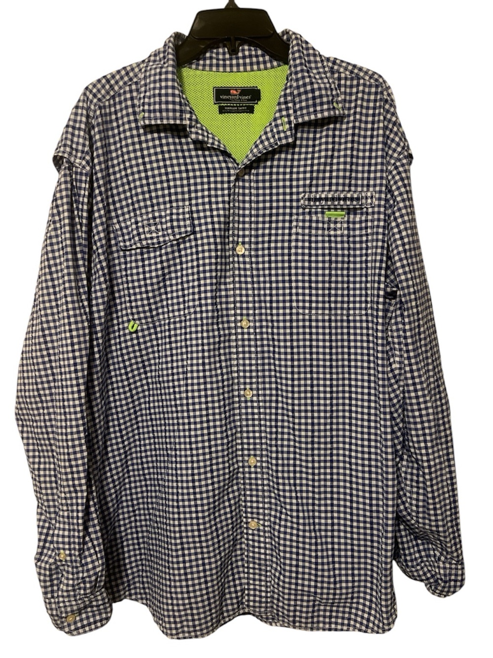 Men’s Vineyard Vines Gingham Style Harbor Shirt